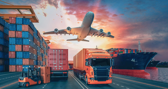 Air, sea, and land freight
